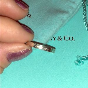 “I love you” Tiffany band ring size 5-5 1/2